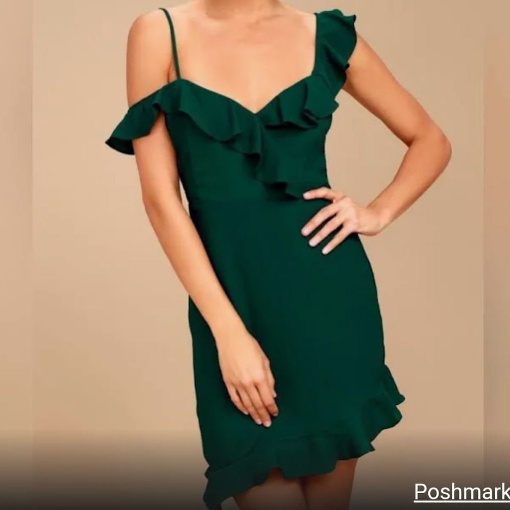 Lulu's Myth Maker Off-The-Shoulder Bodycon Dress